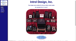 Desktop Screenshot of introldesign.com